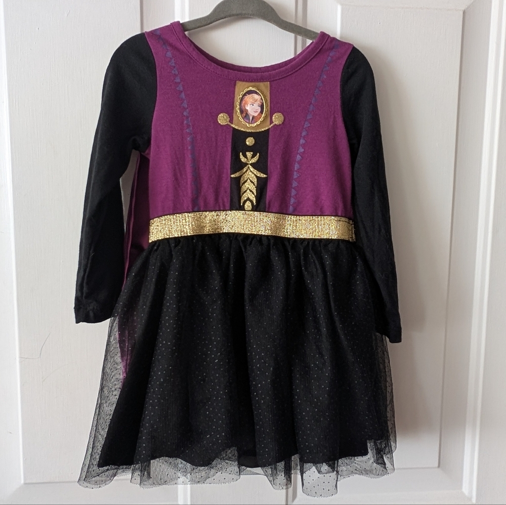 Frozen II Anna Removable Cape Dress